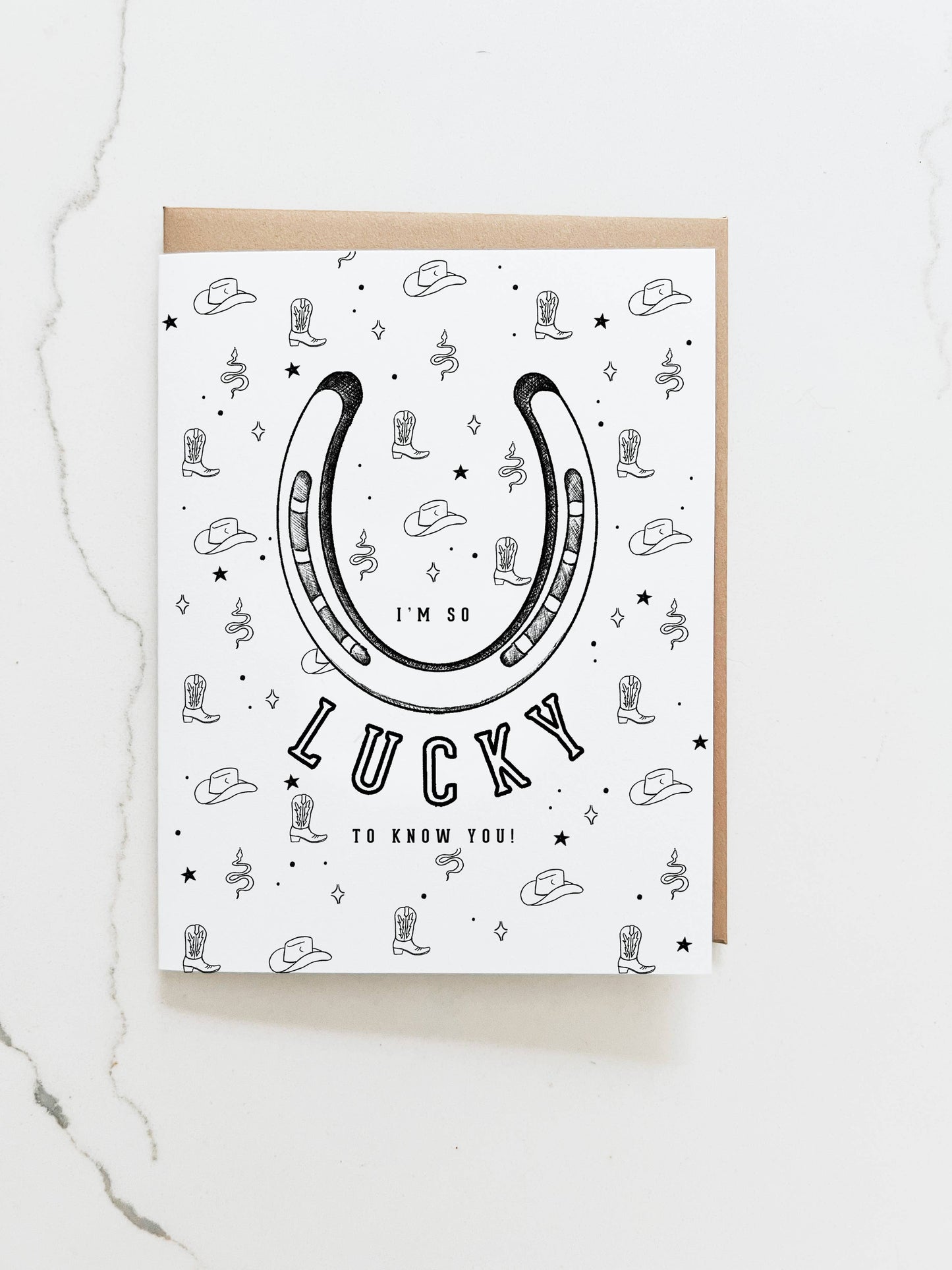 Lucky to Know You Card