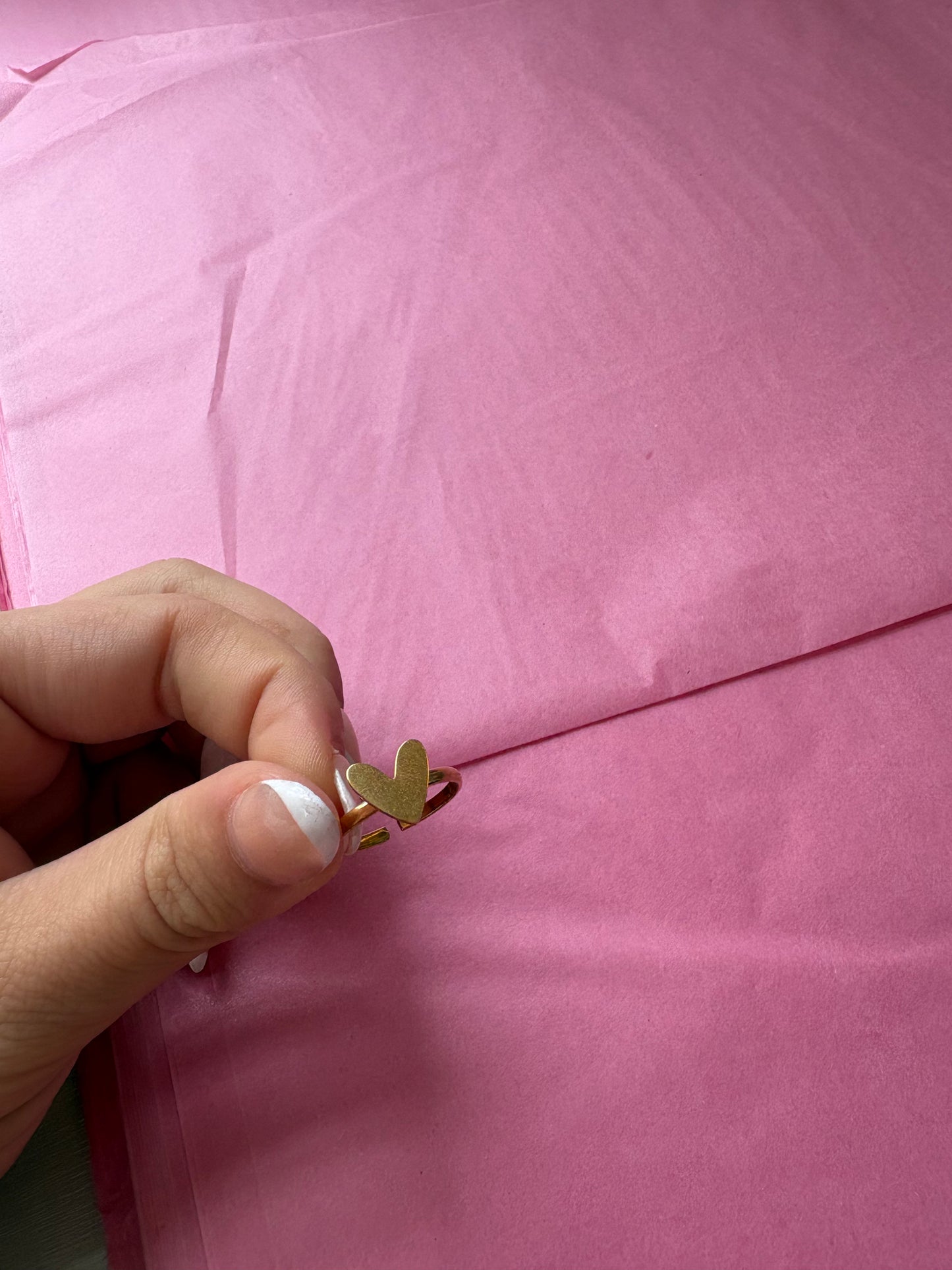 Small Heart Ring * WATER RESISTANT*