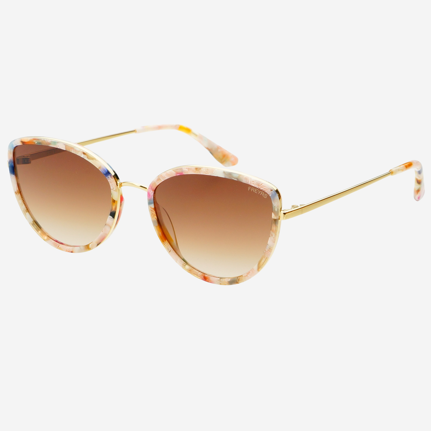 Luna Acetate Womens Cat Eye Sunglasses