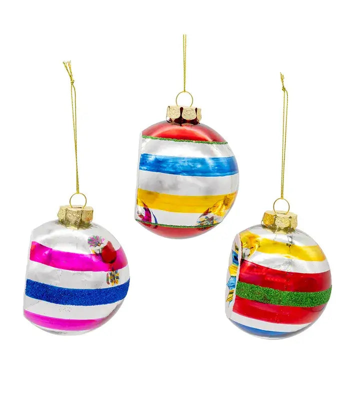 *FINAL SALE* Multi Colored Reflective Ornament