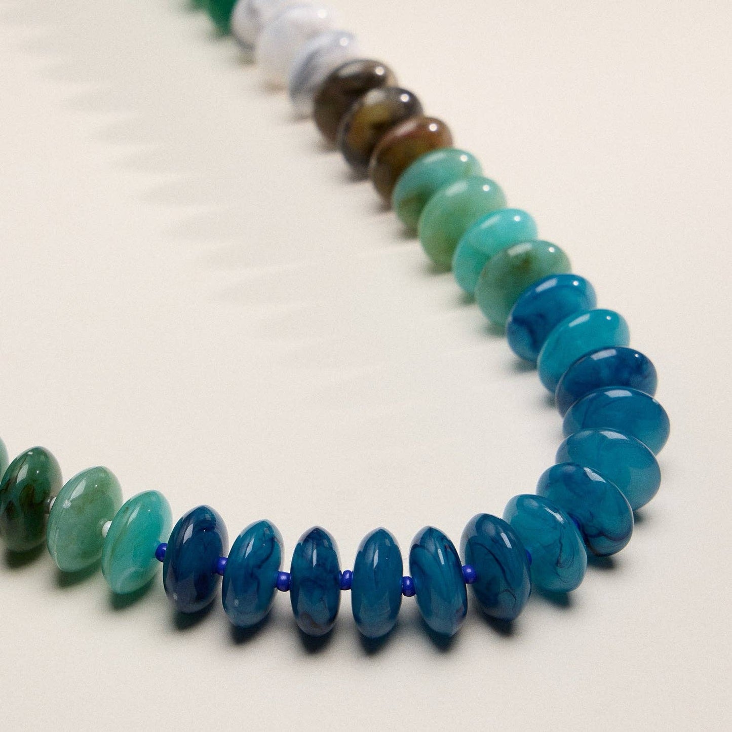 Boho Bloom Beaded Multicolor Necklaces