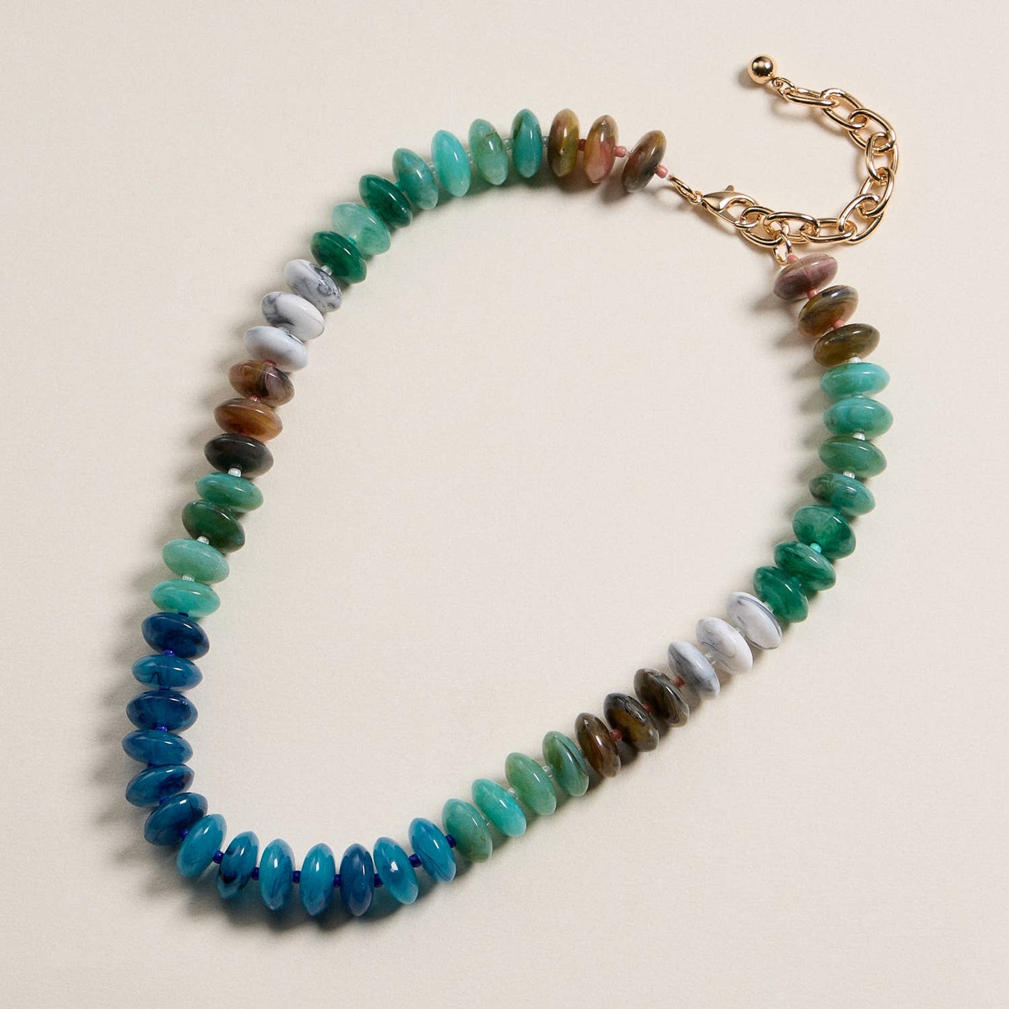 Boho Bloom Beaded Multicolor Necklaces