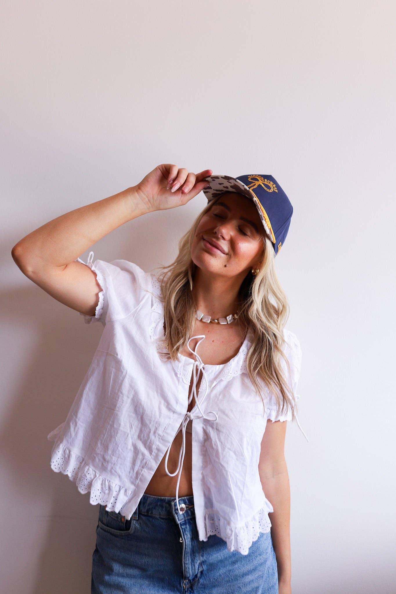 Dibs on the Cowboy Trucker Hat