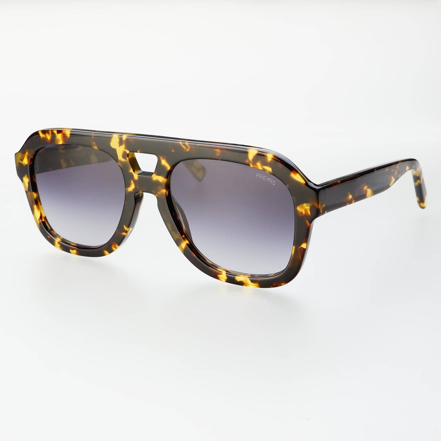 Voyager Acetate Oversized Aviator Sunglasses