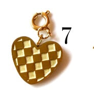 Stainless Steel Gold Plated Eclectic Charms