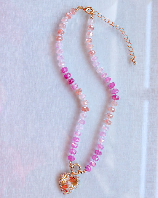 Pink Bloom Necklace