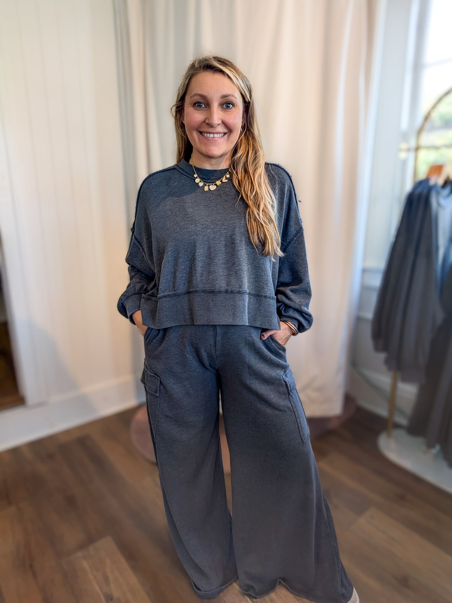 PRE ORDER Exposed Seam Sweatshirt