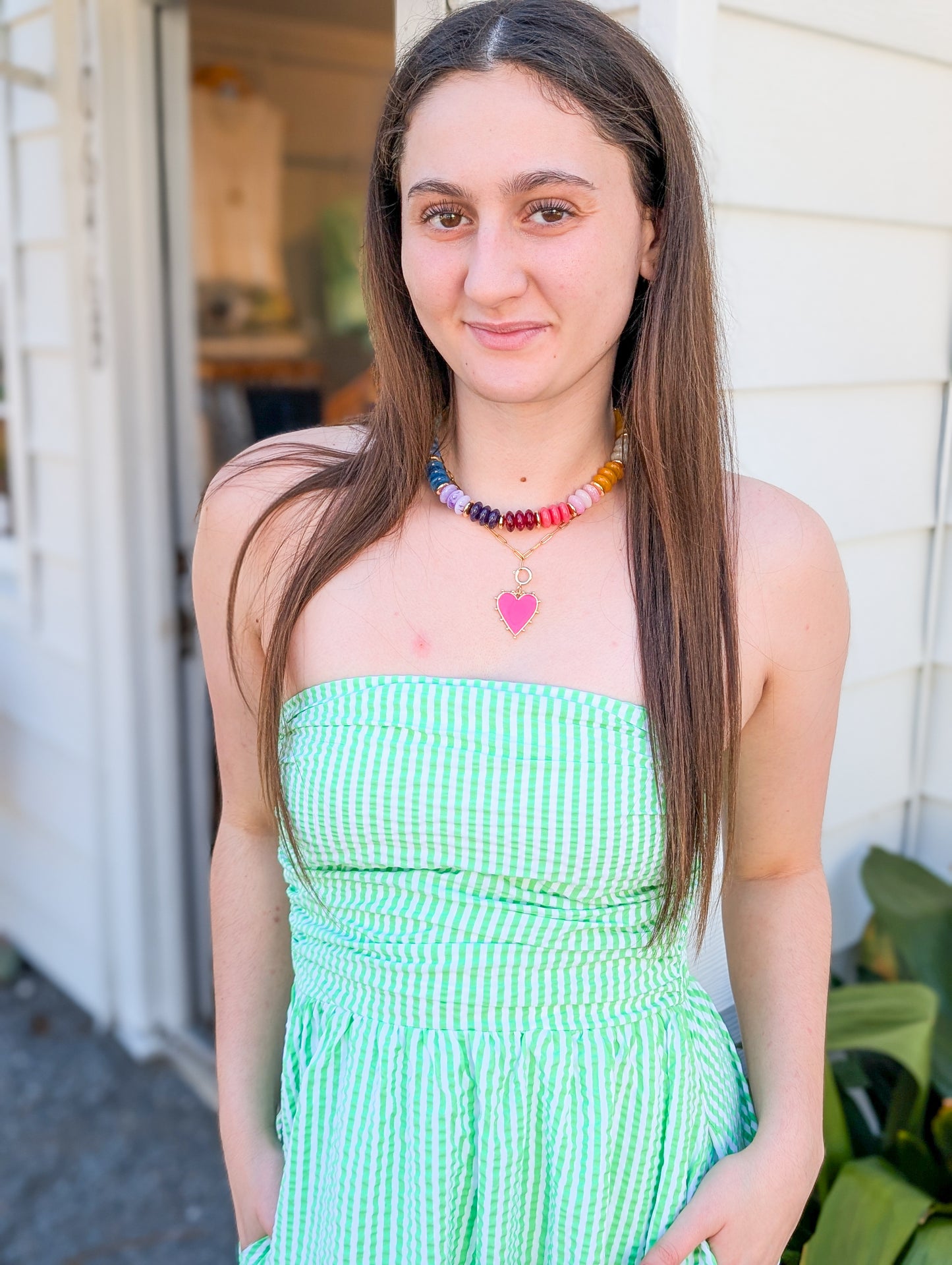 Water Resistant Heart Charm