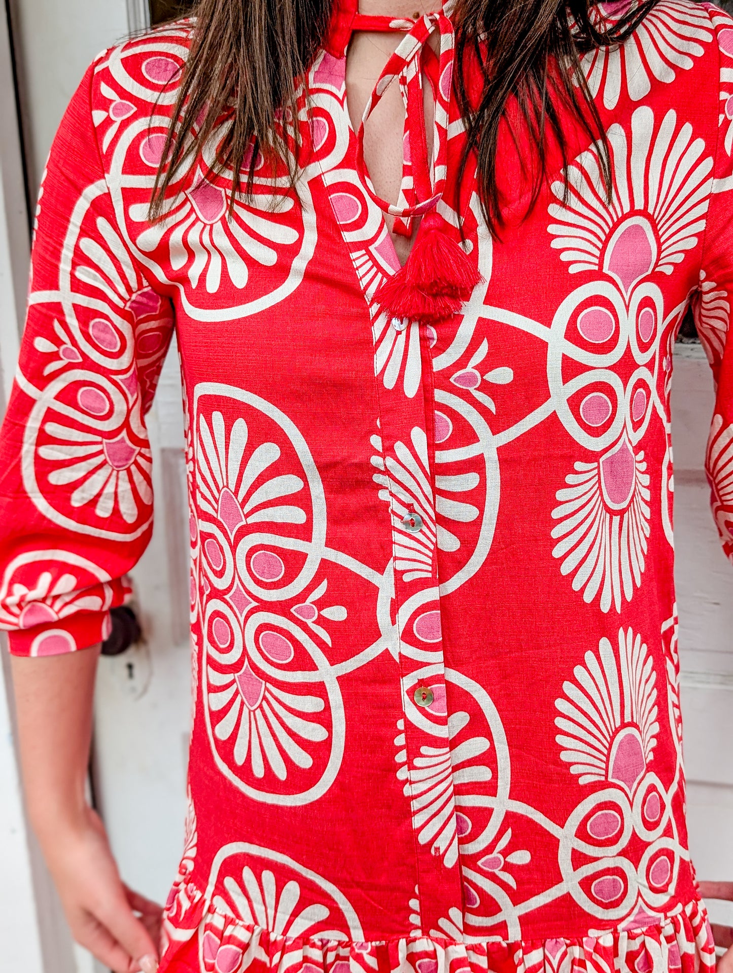 Festival Medallion Short Dress