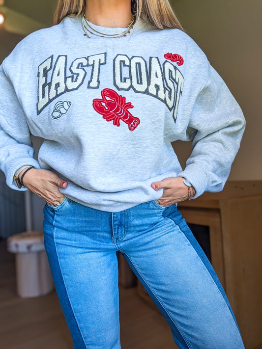 9134GK Modern Vintage Graphic Fleece Pullover