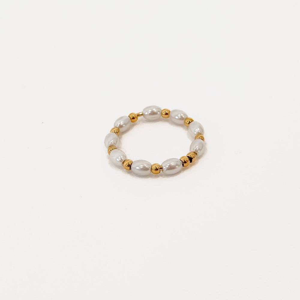 Waterproof Delightful Pearl Ring