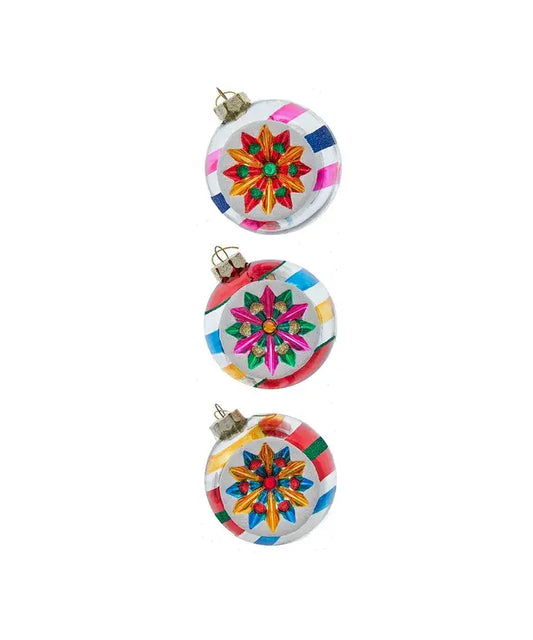 *FINAL SALE* Multi Colored Reflective Ornament